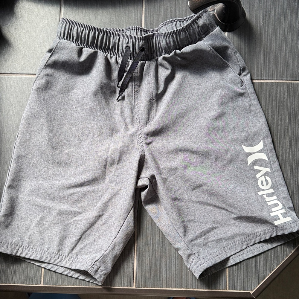Hurley Charcoal Gray Casual Shorts